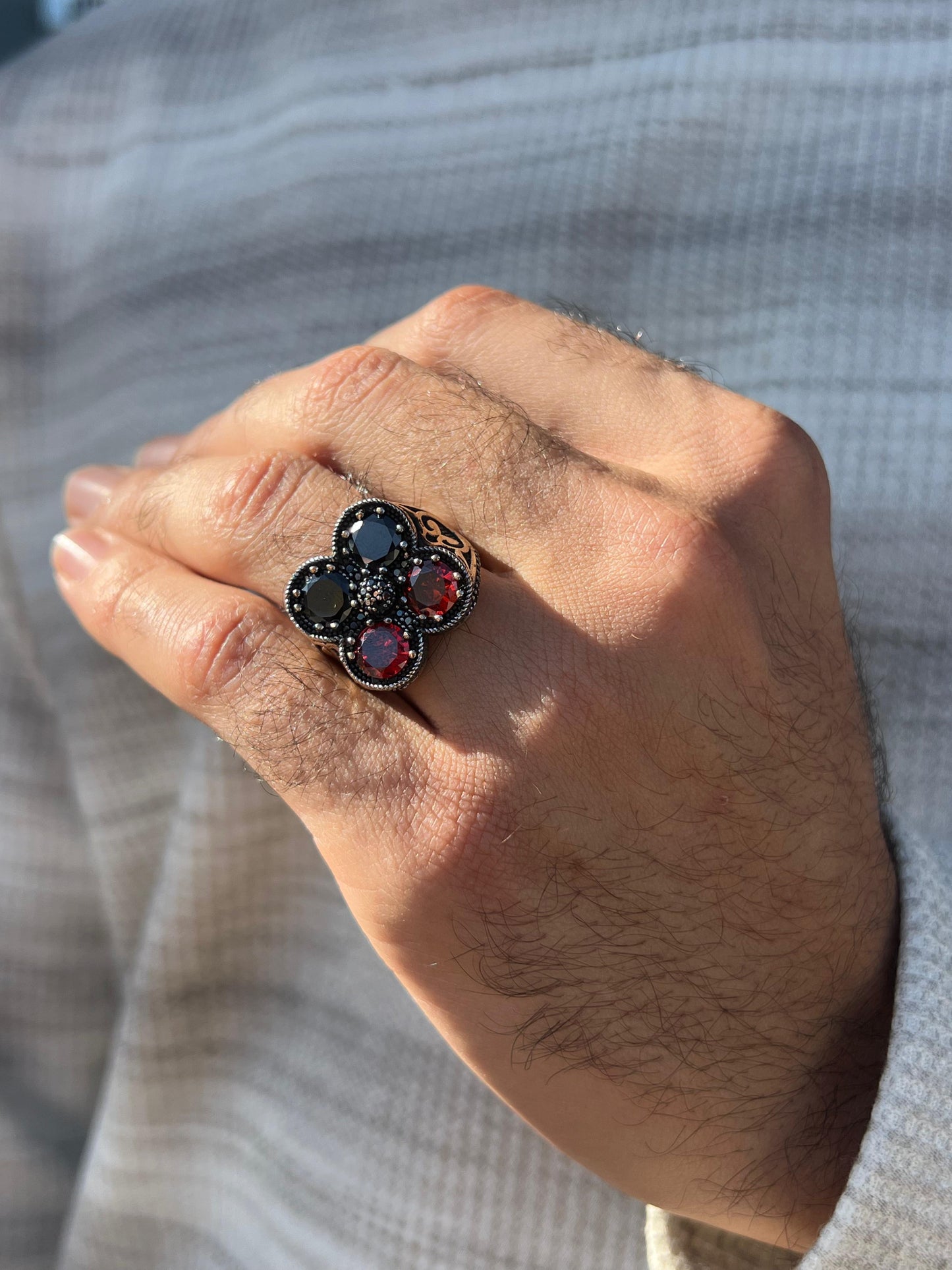 Four Thrones Ring -Sterling Silver 925s