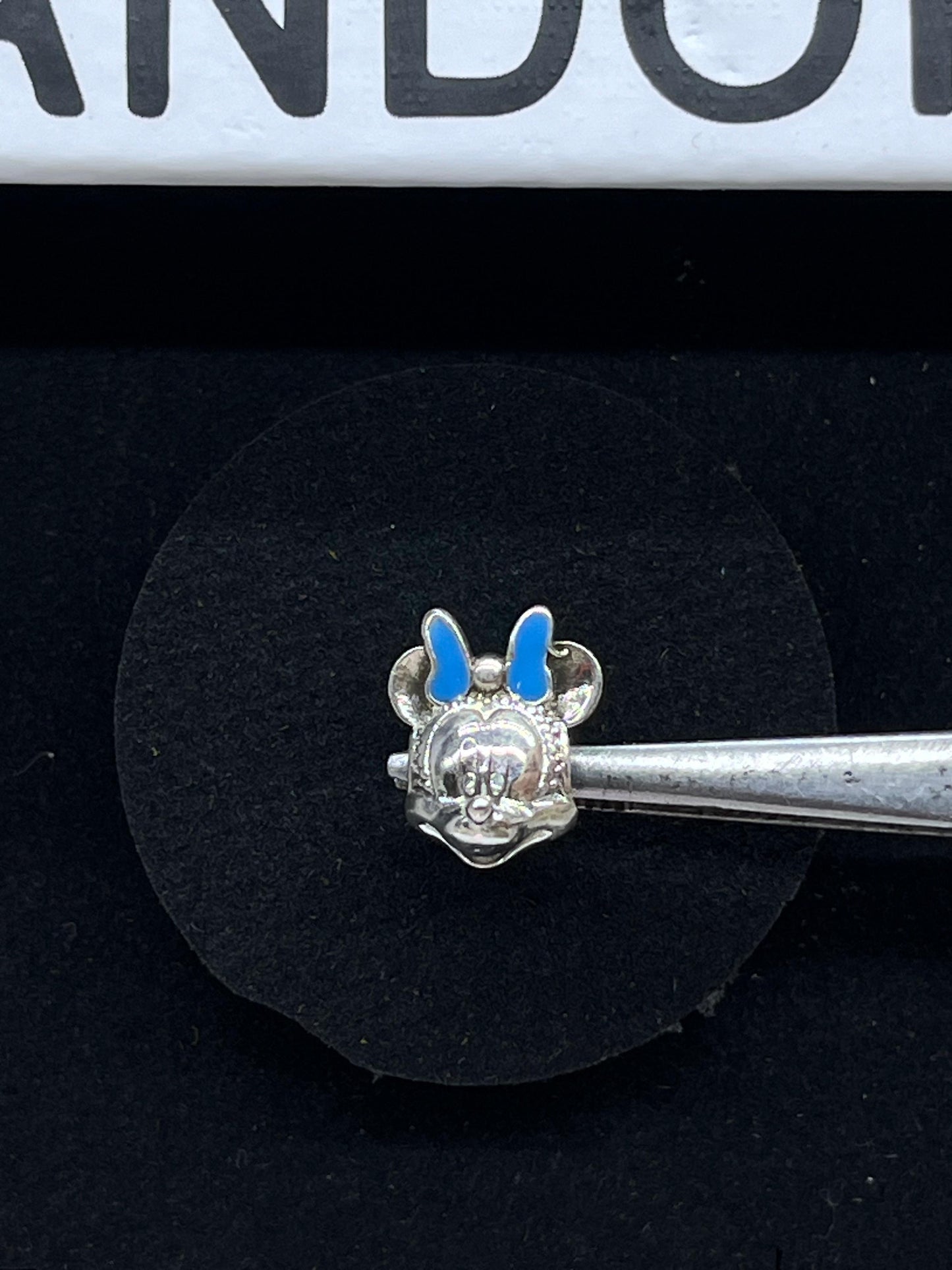 Blue Minnie Mouse Charm✨