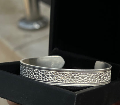 BTC Pure 999 Fine Silver - 1 Ounce - Arabesque Bangle for Men