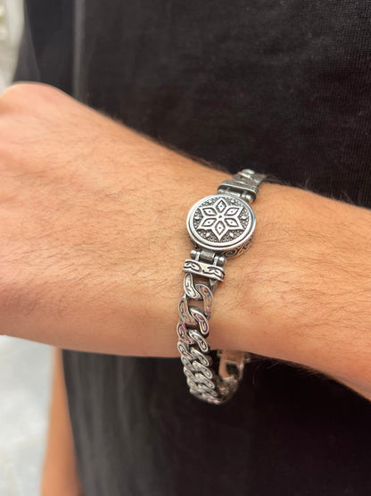 Star Edition Rotating Exclusive Bracelet S925 Sterling Silver for men