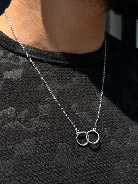 Elan Unity Necklace for Men's Sterling Silver 925s