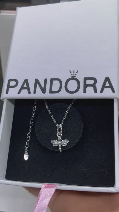 Sparkle Bee Necklace Sterling silver -925